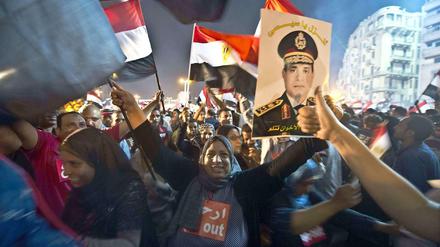 Kundgebung für die Militärs Anfang Juli auf Kairos Tahrir-Platz