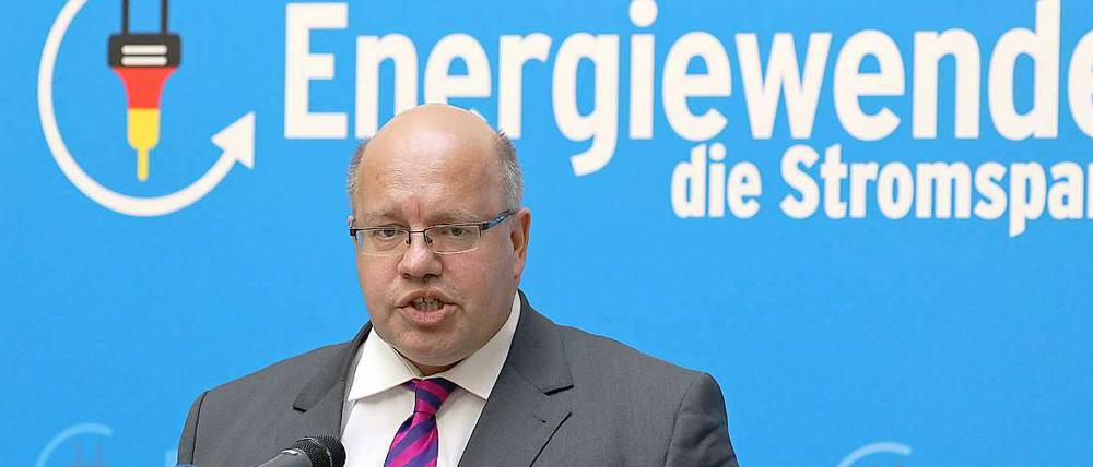 Bundesumweltminister Peter Altmaier (CDU)