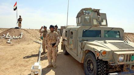 Auf Wunsch der Amerikaner sollen irakische Truppen alle Einheiten in Tikrit unter Kontrolle haben - auch die Schiiten-Miliz. 