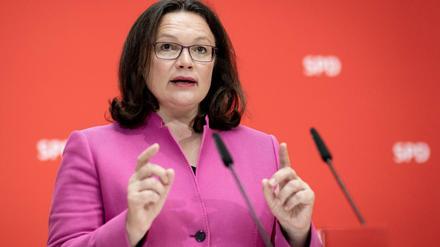 SPD-Chefin Andrea Nahles will Hartz IV "hinter uns lassen". Wenn sie es nur auch wirklich tun, die Sozialdemokraten. 
