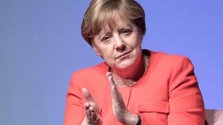 Bundeskanzlerin Angela Merkel (CDU) bei "Brigitte Live". 