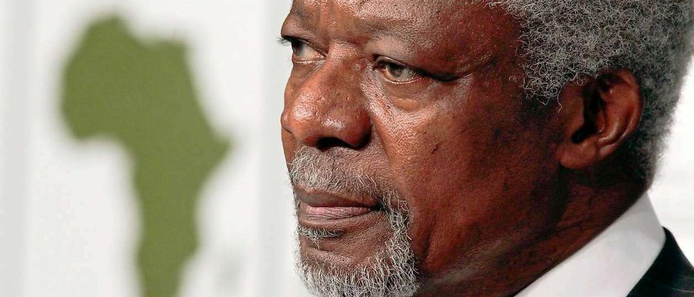 Der Friedensnobelpreisträger und frühere UN-Generalsekretär Kofi Annan.