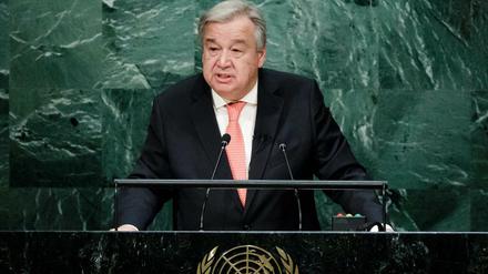 Der designierte UN-Generalsekretär Antonio Guterres. 