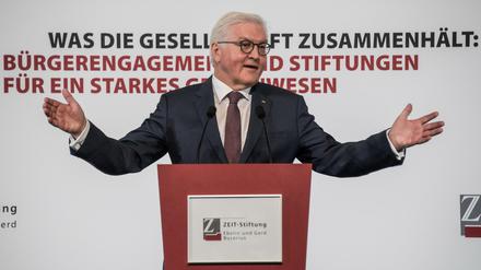 Bundespräsident Frank-Walter Steinmeier. 