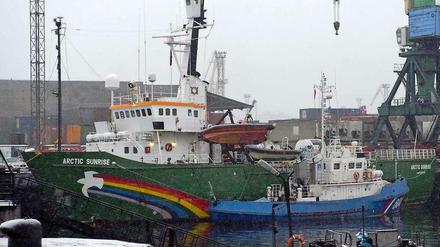 Der Internationale Seegerichtshof hat die Freigabe der "Arctic Sunrise" gegen Kaution beschlossen.