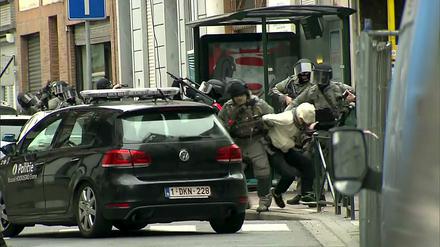 Salah Abdeslam war am Freitag bei einem Großeinsatz der Polizei im Brüsseler Problemviertel Molenbeek gefasst worden.