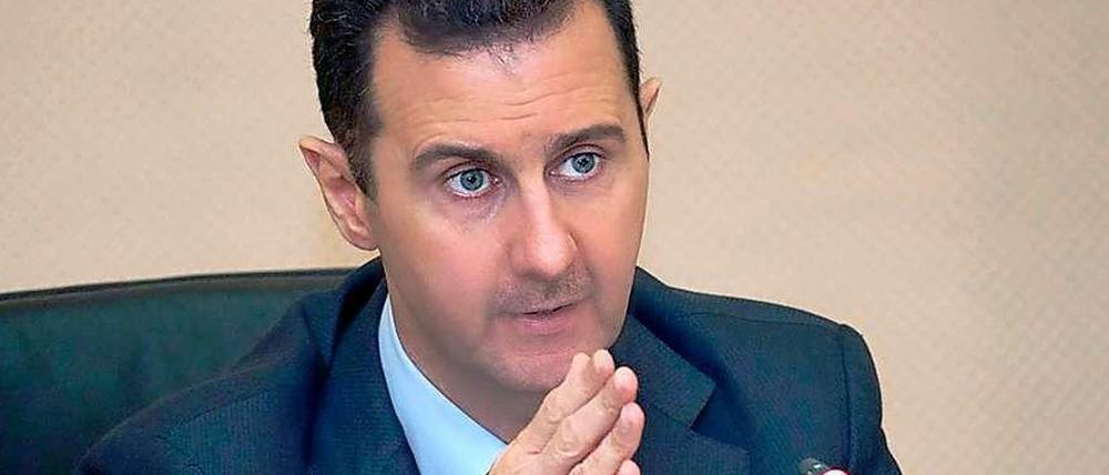 Baschar al-Assad wird Syrien weiter regieren.