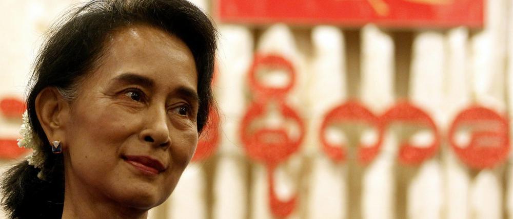 Die bisherige Oppositionsführerin Aung San Suu Kyi.