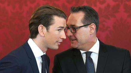 Kanzler Sebastian Kurz hat mit dem FPÖ-Chef Christian Strache einen Rechtspopulisten zum Koalitionspartner.