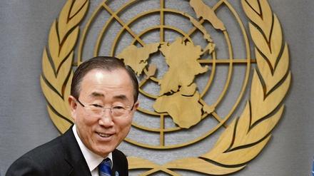 UN-Generalsekretär Ban Ki-moon.