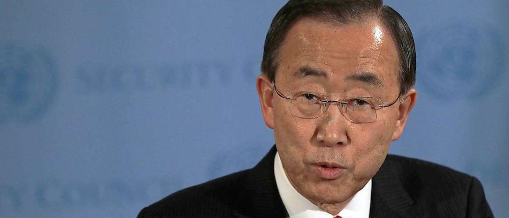 Bezieht in der Elfenbeinküste klar Stellung: UN-Generalsekretär Ban Ki Moon
