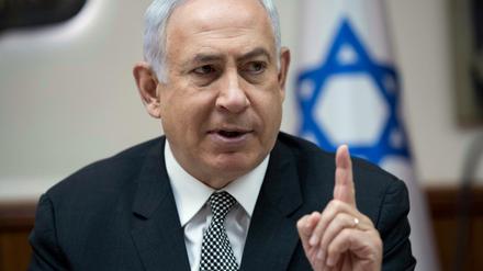 Premier Benjamin Netanjahu nennt Israels Truppe "die moralischste Armee der Welt".