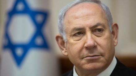 Benjamin Netanjahu, Ministerpräsident von Israel.