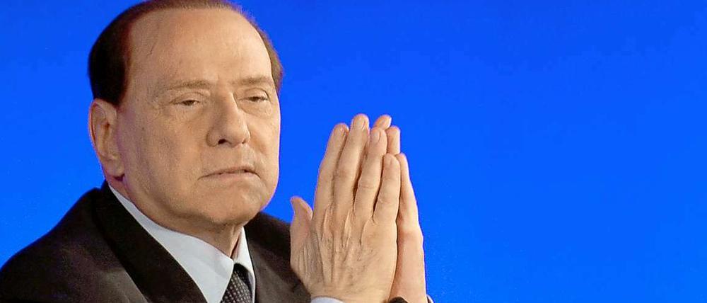 Silvio Berlusconi, Italiens Ex-Ministerpräsident, wurde zu vier Jahren Haft verurteilt.