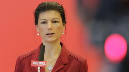 Auch als Chefin der Linksfraktion in einer Sonderrolle: Sahra Wagenknecht