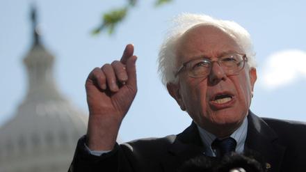 Der parteilose US-Senator Bernie Sanders will Präsident der Vereinigten Staaten werden.
