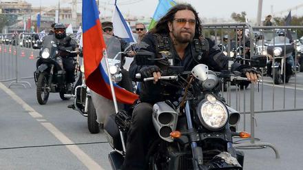 Alexander Saldostanow, Chef des umstrittenen russischen Biker-Clubs "Nachtwölfe"