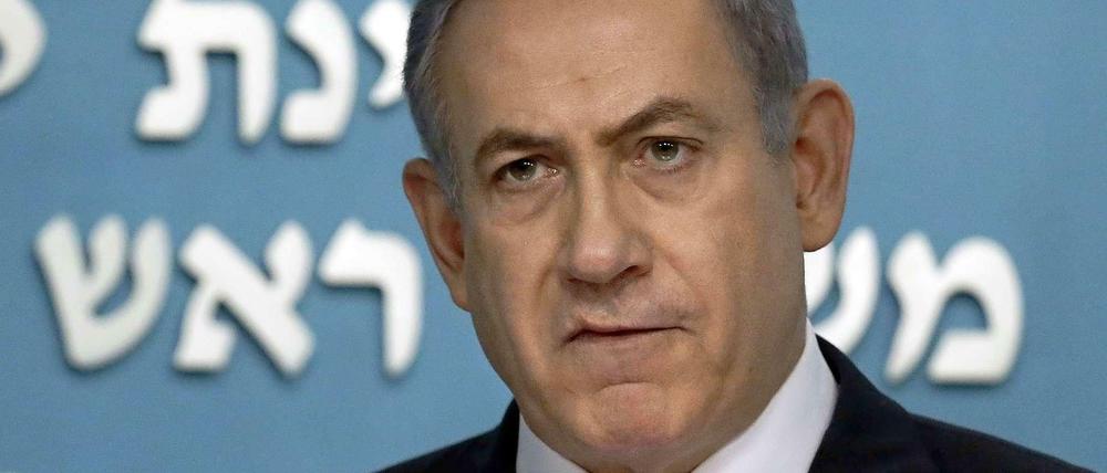 Bedenkenträger. Israels Ministerpräsident Benjamin Netanjahu ist nicht so glücklich über das Iran-Abkommen.