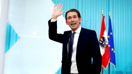 Österreichs Wahlsieger Sebastian Kurz (ÖVP). 