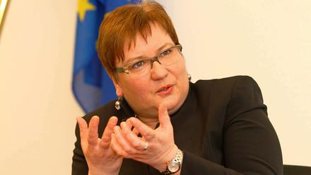 Iris Gleicke (SPD, die neue Ost-Beauftragte der Bundesregierung.