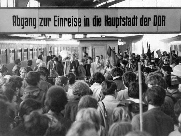 Bahnhof Friedrichstraße. Viele Agentenkarrieren nahmen hier ihren Anfang. 