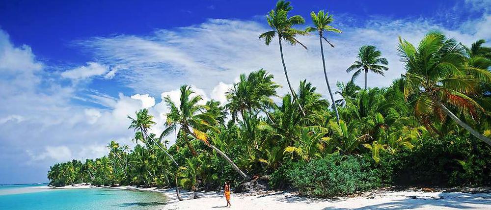 Malerisch - und weitab von europäischen Steuerbehörden: Aitutaki, eine der Cook-Inseln. 