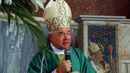 Erzbischof Jozef Wesolowski, ehemaliger Boschafter des Vatikan in der Dominikanischen Republik, auf einem Foto von 2009. 