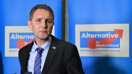 "Falsche Tonlage": Der Thüringer AfD Fraktions- und Landesvorsitzende Björn Höcke