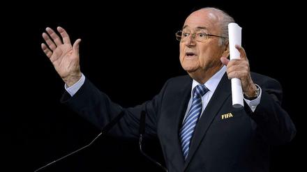 Joseph Blatter, Fifa-Präsident.