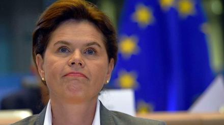 Alenka Bratusek, slowenische Kandidatin für die EU-Kommission, wurde vom EU-Parlament abgelehnt.