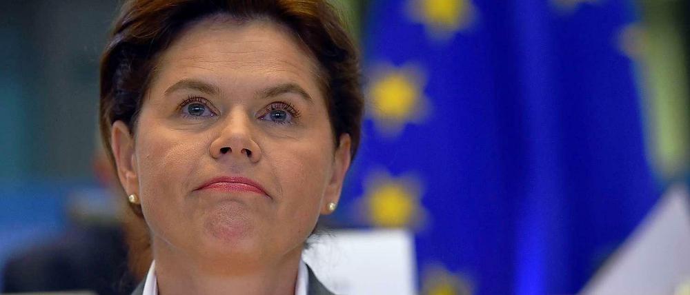 Alenka Bratusek, slowenische Kandidatin für die EU-Kommission, wurde vom EU-Parlament abgelehnt.