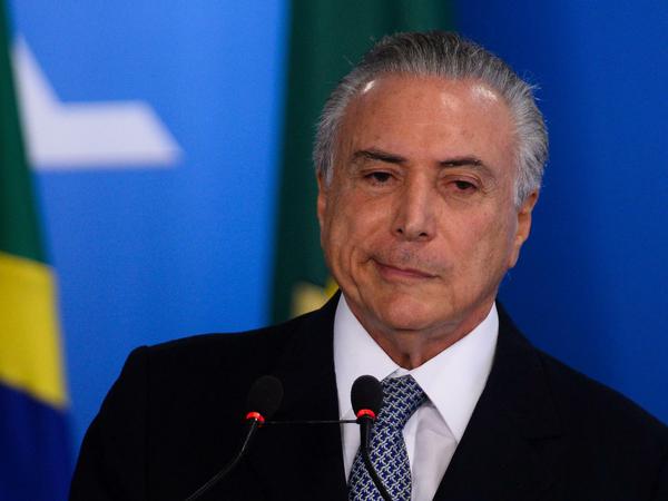 Michel Temer hat als Interimspräsident viele Brasilianer enttäuscht.