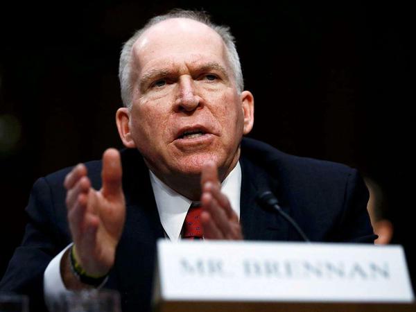 John Brennan bei der Anhörung durch den US-Senat.