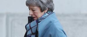 Die britische Regierungschef Theresa May am Montag in London.