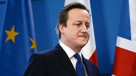 Der britische Premierminister David Cameron setzt die Europäische Union unter Druck. 