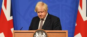Der britische Premier Boris Johnson lehtn die EU-Forderung ab.