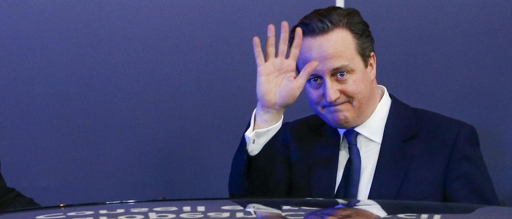 Winkt Europa wieder zu: Der britische Premier David Cameron will nach seinem Verhandlungserfolg nun in der Union bleiben.