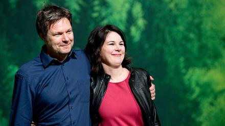 Die neuen Grünen Bundesvorsitzenden Robert Habeck und Annalena Baerbock 