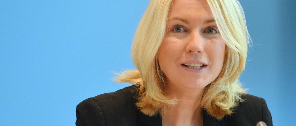 Bundesfamilienministerin Manuela Schwesig (SPD). 