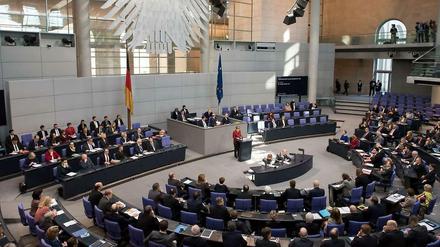 Der Bundestag - nur wer reinkommt, ist drin