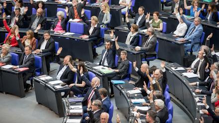 Fast einstimmig votiert der Bundestag für die Armenienresolution.