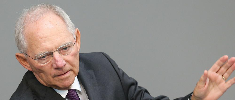 Beliebt. Bundesfinanzminister Wolfgang Schäuble.