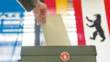Die Berliner Wahlen zum Abgeordnetenhaus sind zurzeit gefährdet. 