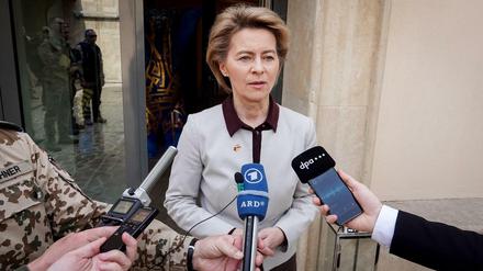 Eröffnet am kommenden Freitag die Münchner Sicherheitskonferenz: Verteidigungsministerin Ursula von der Leyen.