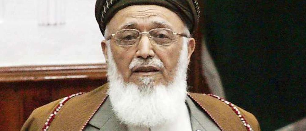 Burhanuddin Rabbani war bis zur Machtübernahme durch die Taliban 1996 Präsident in Afghanistan.