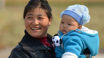 Künftig dürfen Paare in China zwei Kinder haben - aber nur, wenn einer der zwei Partner selbst Einzelkind ist. 
