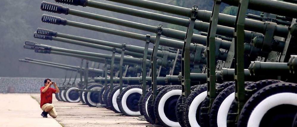 Zum ersten Mal seit dem Kalten Krieg ist China unter den fünf größten Rüstungsexporteuren der Welt.