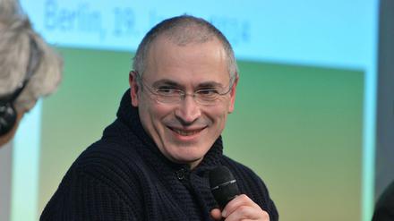 Michail Chodorkowski, ehemaliger russischer Öl-Magnat und Ex-Häftling.