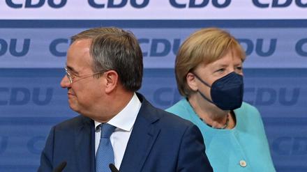 CDU-Chef Armin Laschet wird womöglich nicht das Erbe von Bundeskanzlerin Angela Merkel antreten.