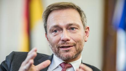 Der FDP-Bundesvorsitzende Christian Lindner